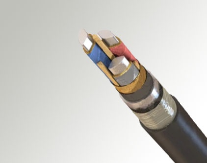 Силовые кабели с бумажной изоляцией 3x240x6 мм ААШв ГОСТ 18410-73